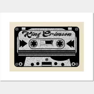 king crimpson cassette Posters and Art